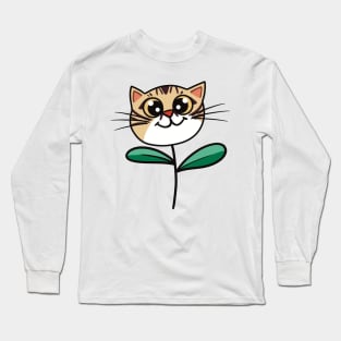 Flower Kitties Long Sleeve T-Shirt